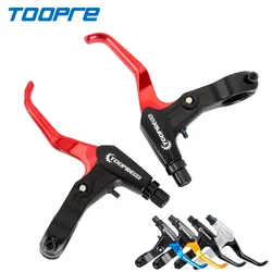 High Quality Ultralight Aluminum Bicycle BMX Brake Handle MTB Mountain Bike Cycling Brake Levers V/Disc Brake Levers 2 Colours