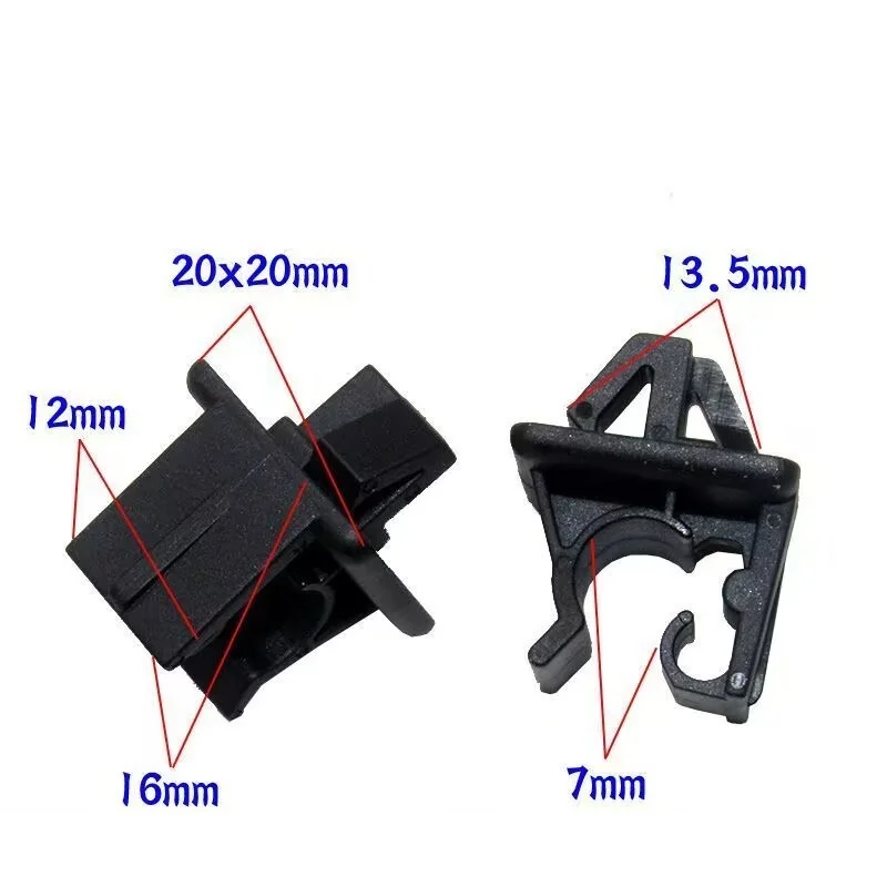 For Hyundai Accent Elantra IX35 Tucson Sonata Verna For Kia Rio 4 K2 Cerato Car Hood Support Rod Plastic Fastener Clip Rivet