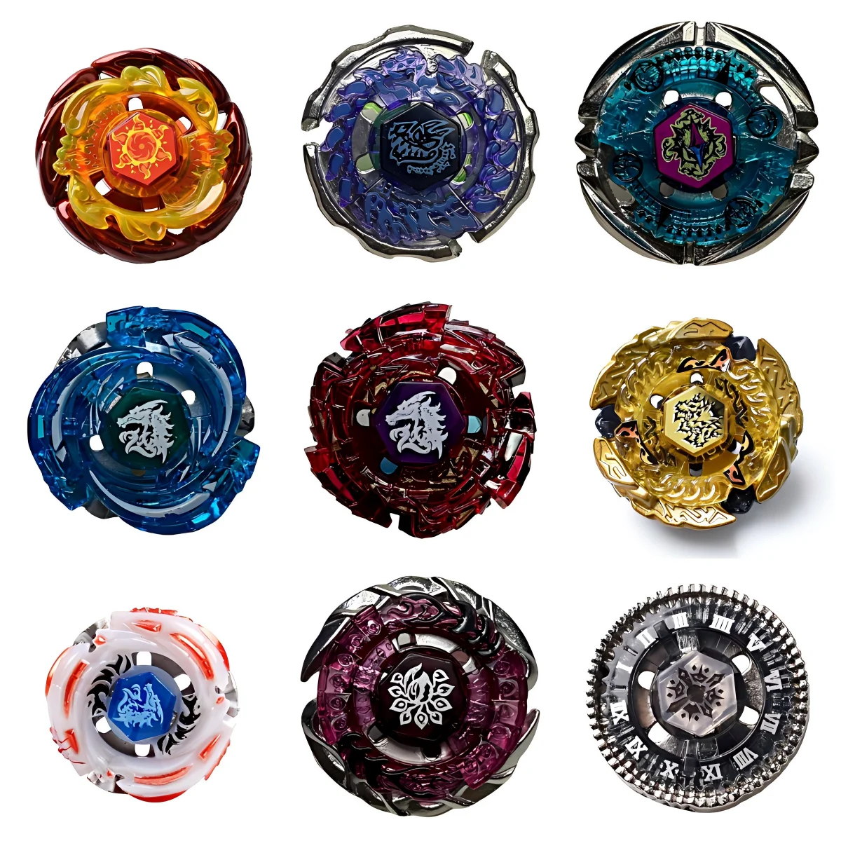 4D Metal Fusion Rotating Gyroscope Battle Toy, 40 Ultimate Fighting Gifts for Children