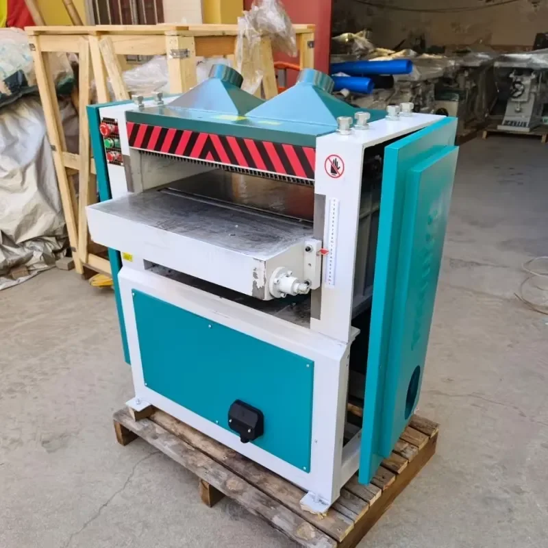 CE Certification New Condition Wooden Door Processing Double-sided Thicknesser High Speed Double Side Wood Planer for