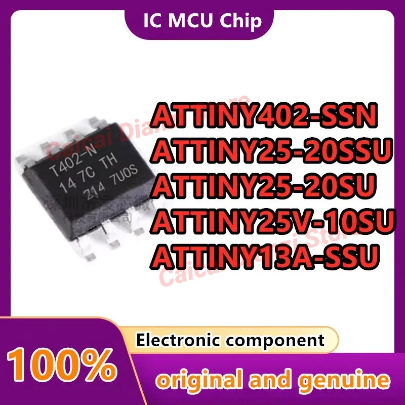 

10PCS ATTINY13A-SSU ATTINY402-SSN ATTINY25-20SSU ATTINY25-20SU ATTINY25V-10SU 100% Brand New Original Integrated circuit SOP8