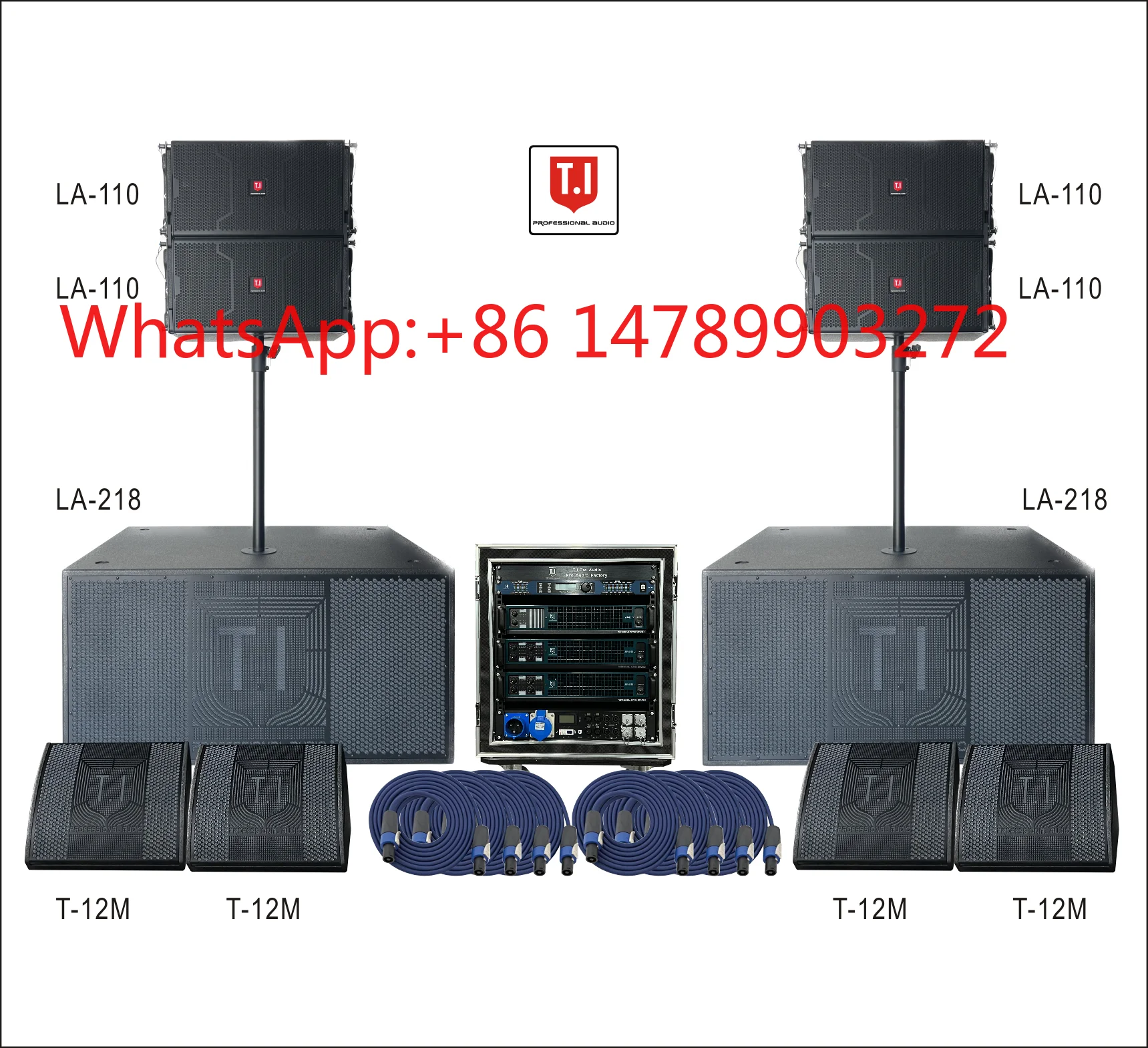 Altavoz Line Array de Alto Rendimiento para Conciertos, 800W, Carcasa de Madera, Sistema de Sonido Profesional para Eventos y Escenarios