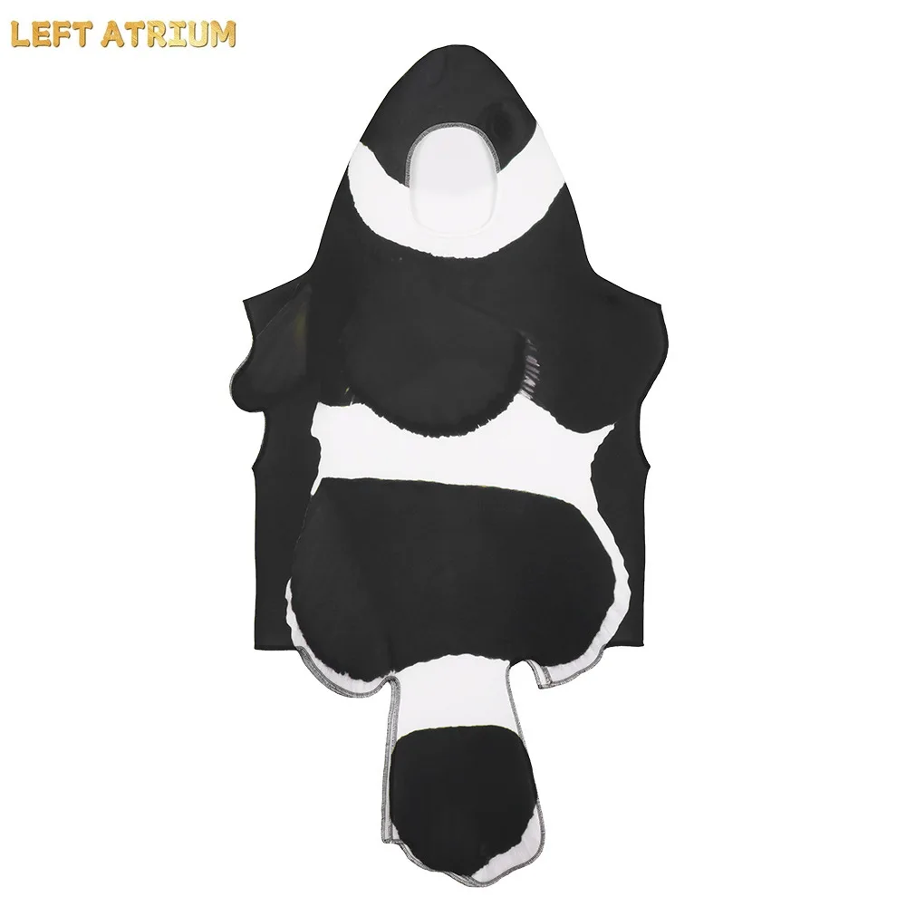 New Halloween Cosplay Costume Cartoon Skunk Print Performance Top Theme Party Role Playing Outfits for Parent-child Clothes - view 4