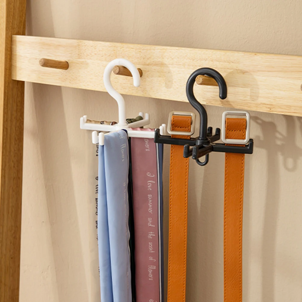 

3pcs Rotatable Clothing Drying Rack Premium Pp Space-Saving Laundry Rack For Shoes Socks Scarf Foldable Belt Storage