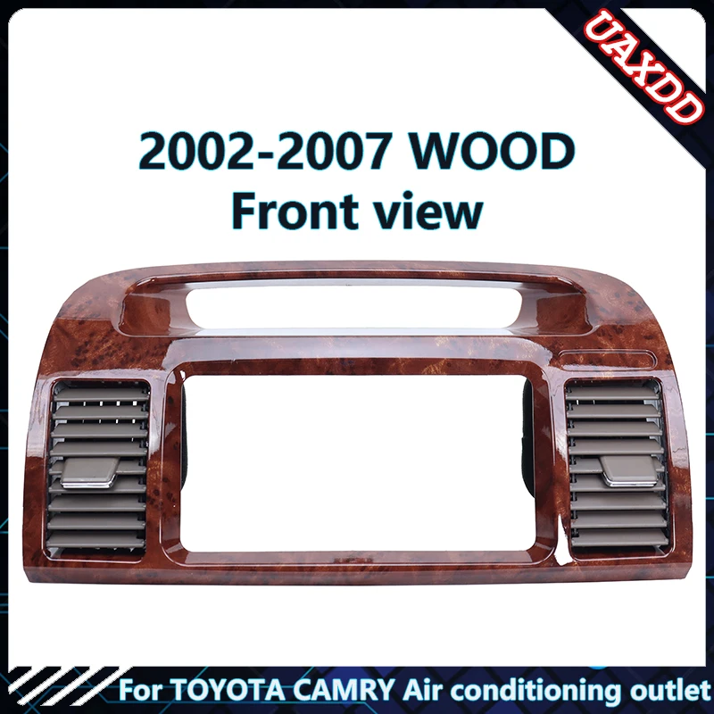 For TOYOTA 02-07 CAMRY Air conditioning outlet BEIGE Air Conditioning Outlet Panel Grille Cover Rear Seat anti dust Outlet Cover