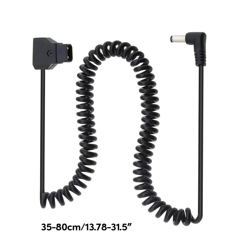 DTap to 5.5 2.1mm Monitors Power Cable with Right-Angle Connectors for Bmcc Bmpc