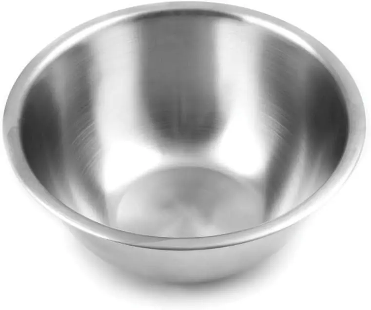 Stainless Steel Small Mixing Bowl, 1.5 Qt, 7.25x7.25x3.75 in, Dishwasher Safe