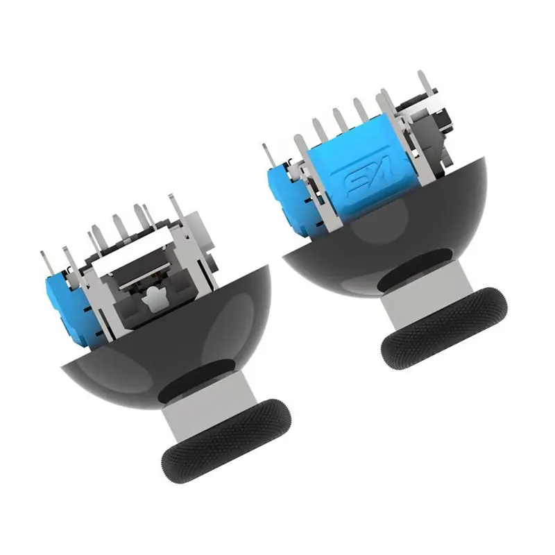New Arrivals-For Switch Pro Gamepad For PS5 TMR Magnetic Joystick 2Pcs Replacement Parts Adjustable 30-80Gf Anti-Drift Stick