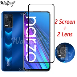 Tempered Glass For Oppo Realme Narzo 30 5G Screen Protector For Realme Narzo 30 5G Camera Glass For Realme Narzo 30 5G Glass