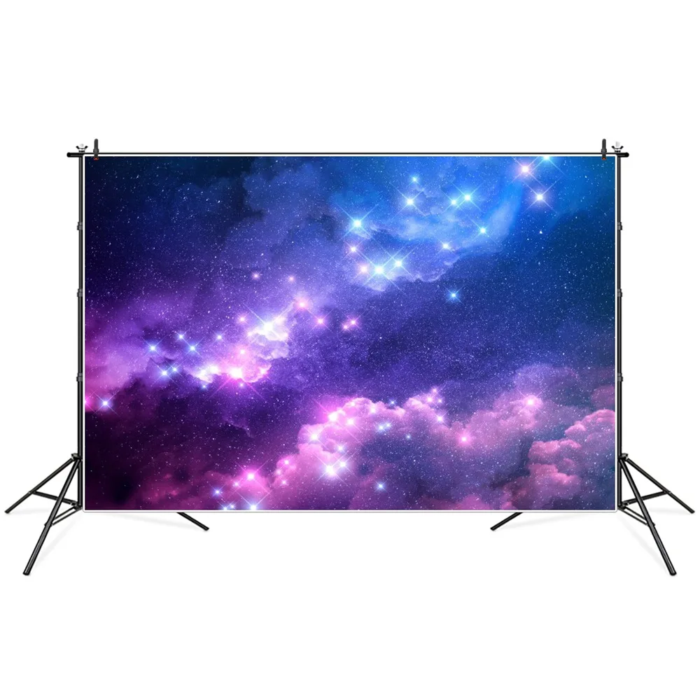 Dreamy Universe Starry Scenery Baby Children Photography Background Photozone Photocall Photographic Backdrops For Photo Studio