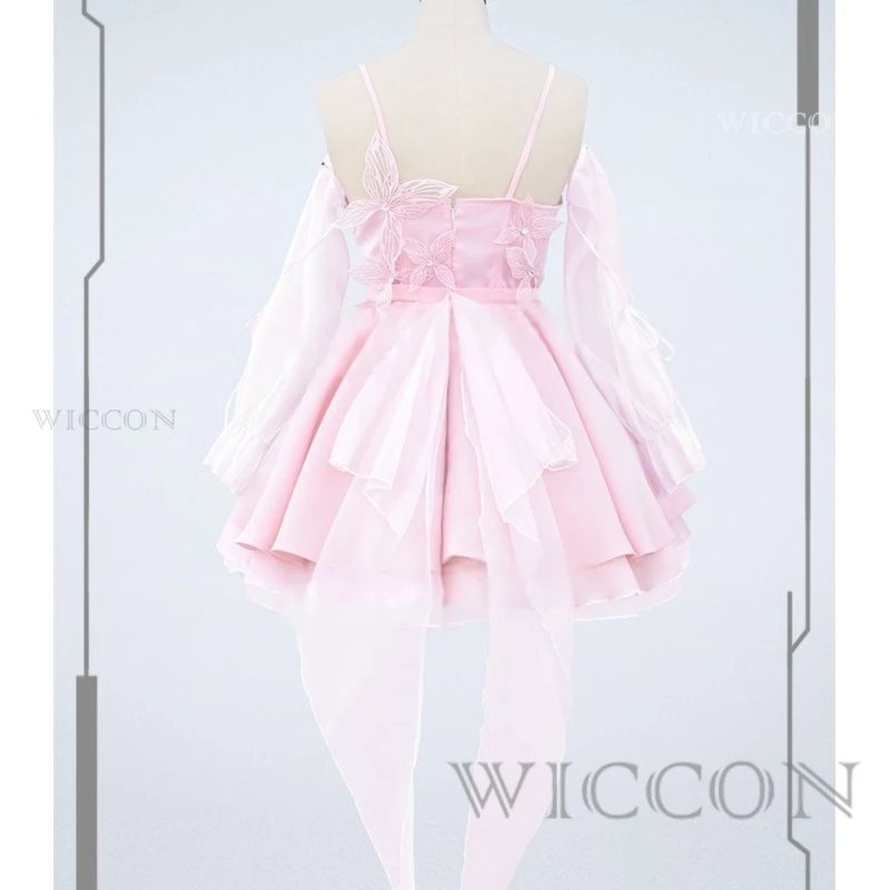 Amor e espacios profundos heróis cosplay traje vestido fantasia sonho e ondulação coração roupa meninas data diária uniforme festa feminina