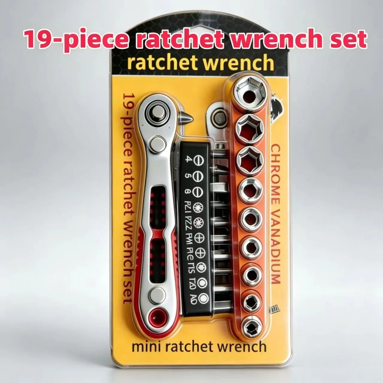 Right Angle Screwdriver Set Mini Ratcheting 90 Degree Offset Screwdriver Pocket Low Profile Ratchet Wrench Bit Socket Set