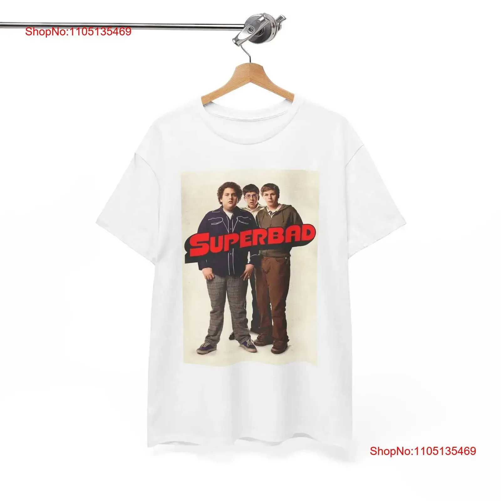 Superbad Movie Poster T Shirt Retro Comedy Mclovin Funny Heavy Cotton vintage Washed Breathable homme Soft streetwear
