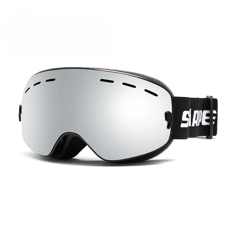 

Children's ski goggles with large spherical surfaces boys and girls' anti fog goggles children's ski equipment