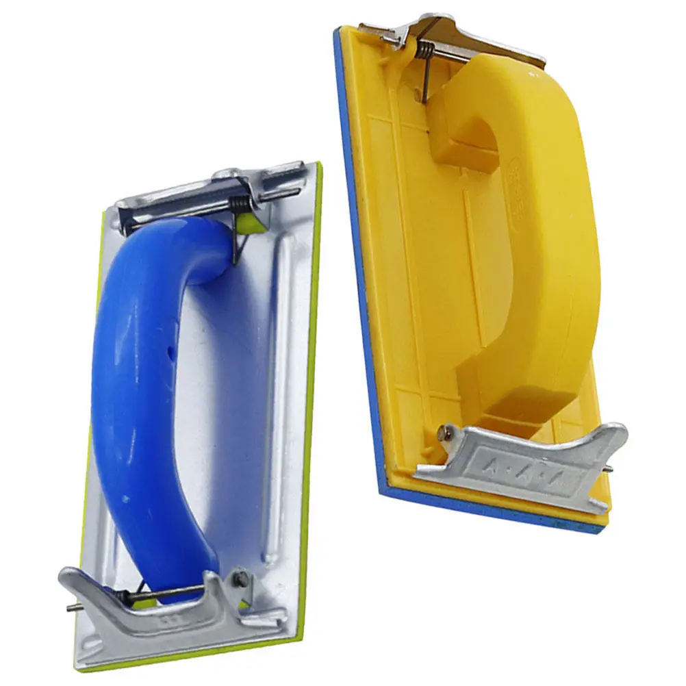 2Pcs Sandpaper Holder Reliable Drywall Hand Sander Extraction Dust Collector Sanding Polishing Tool Woodworking Hand Sander
