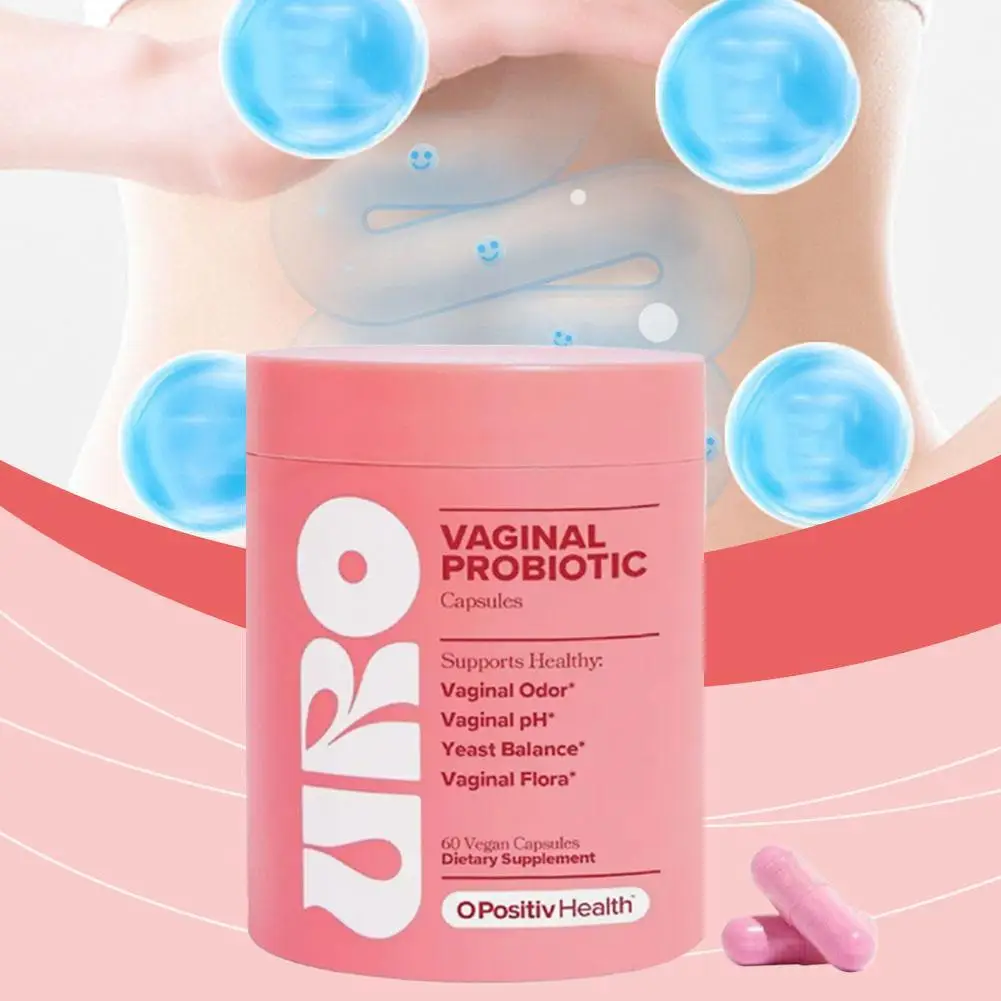 Cápsulas prebióticas XOS de probióticos para mujer, cuidado de la salud de la Vagina, mantiene el microbiomo, PH, equilibrio de levadura, salud femenina