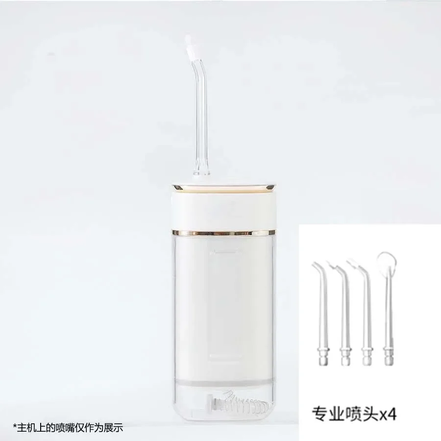

160ML Portable Electric Dental Flusher Oral Cleaning Dental Cleaner Orthodontic Special Pull-out Flusher Handheld Water Floss