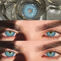Bio-essence 1 Pair Contact Lenses for Eyes Cosplay Anime Accessory Halloween Lens Jujutsu Kaisen Lenses Gojo Lenses Blue Lenses