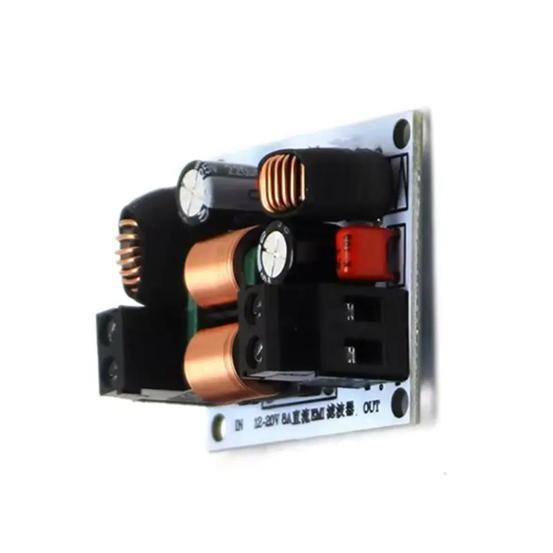 A86P-8A سيارة الصوت مرشح الطاقة تيار مستمر LC EMI تصفية EMC تنقية إمدادات الطاقة مكبر للصوت الموسيقى عالية التردد تصفية الضوضاء #6