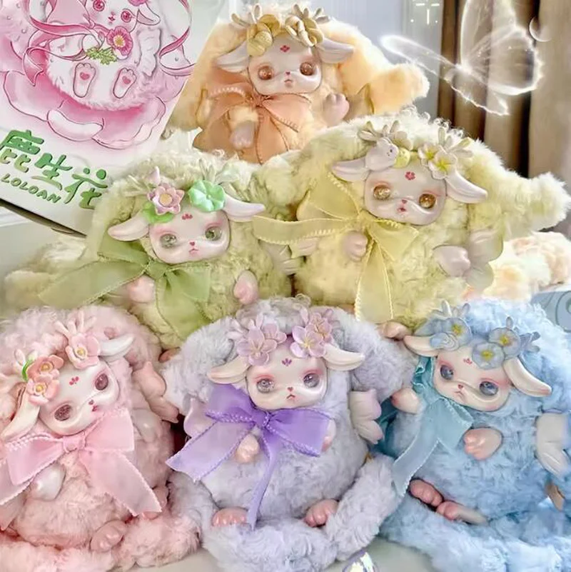 

Loloan Blooming Deer Series слепая коробка милый олень аниме фигурка Mystery Box Kawaii Loloan фигурка-сюрприз сумка домашний декор игрушка