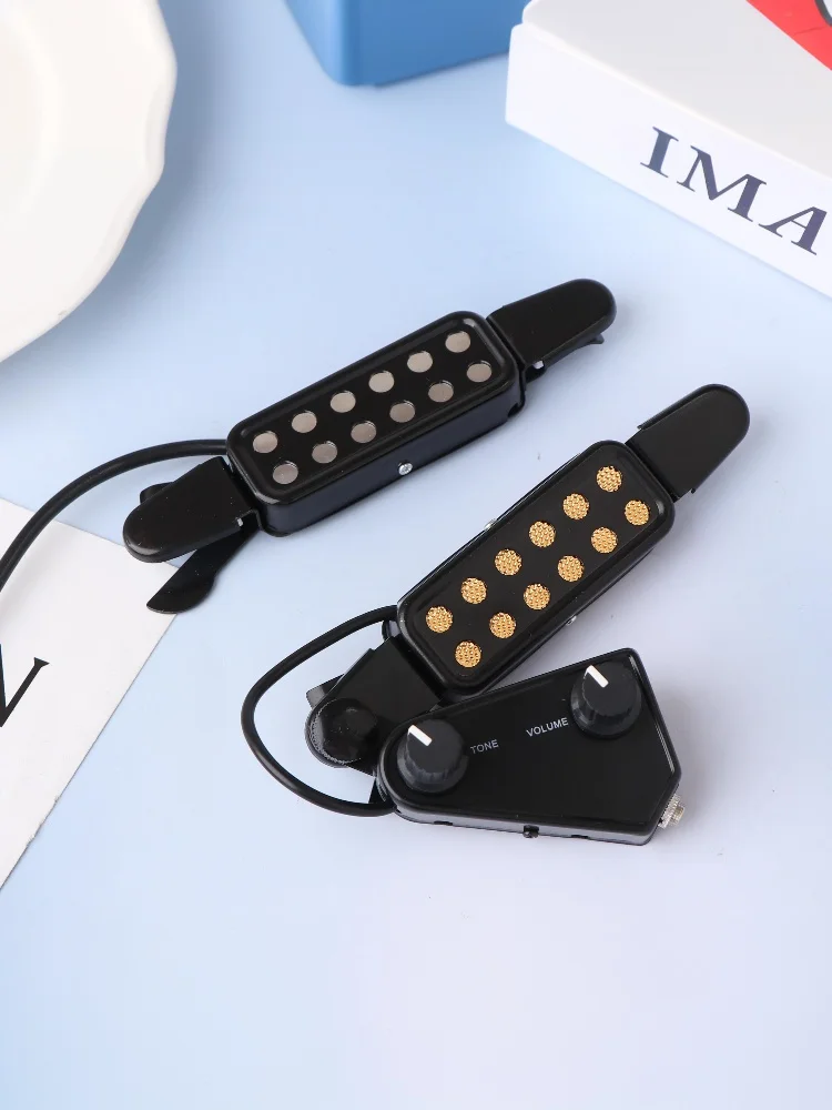 

Звукосниматель для гитары, акустическая гитара, звукосниматель с звуковым отверстием, магнитный звукосниматель с аудиокабелем, регулятор громкости тона, аксессуары для гитары