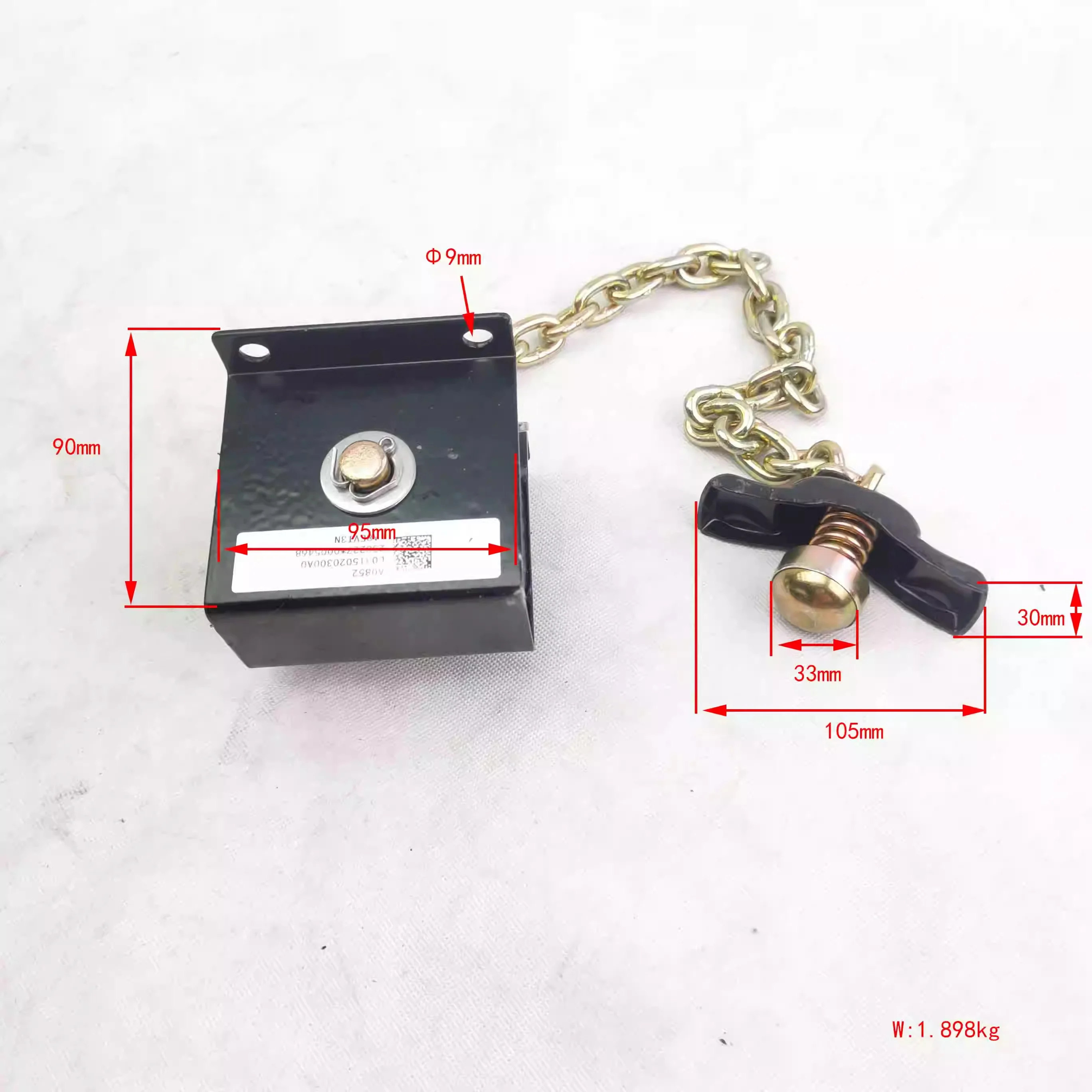 

Foton Omakon S1 S3 Aoling CTS Spare Tire Hoist & Fastener Bracket - Xin Jiefu Suyun Replacement PartsL1315020300A0/L131500000012