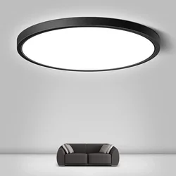 Round LED Ceiling Light Ultrathin Led Lamps 3-Color CCT Remote Control Dimmable Living Room Bedroom Kitchen Indoor Home Lighting