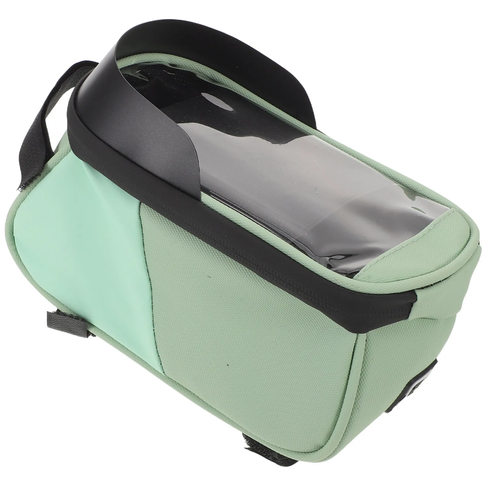 

Bike Phone Mount Bag Waterproof Top Tube Case Sensitive Compatible Phones Under 6.5 Inch Cycling Front Frame Pouch