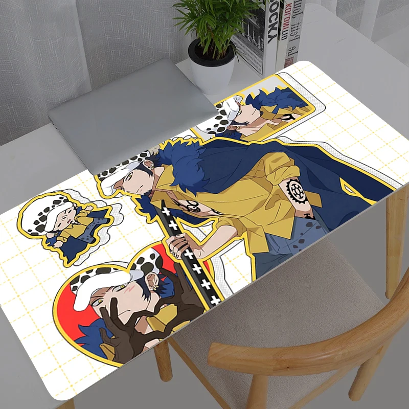 Tapis de souris gamer One Piece, durable, nouveau, grand format XXL, tapis de bureau pour clavier et souris, tapis en caoutchouc, tapis de souris pour ordinateur portable
