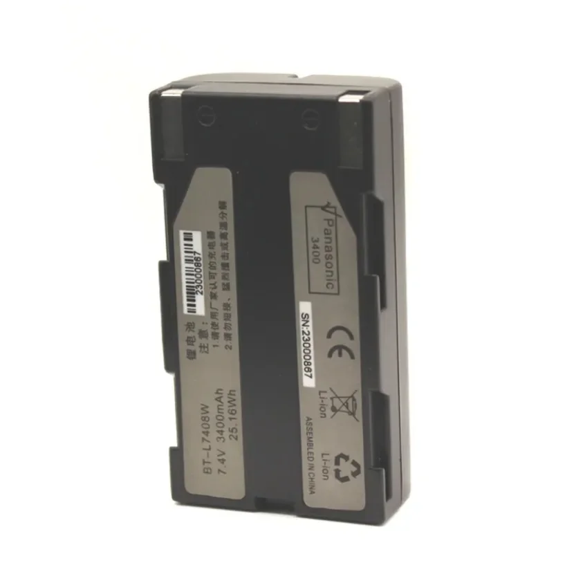 2Pcs Large Capacity South BT-L7408W Battery for Southern Kelida Sanding Ruide GPS RTK 7.4V 3400mAh Lithium Battery