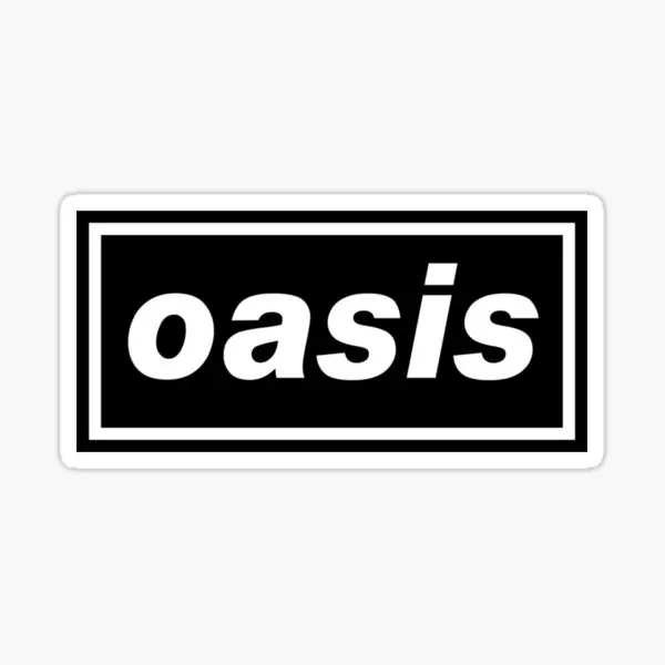 Dont Lock Back In Anger Oasis Oasis Ban 5PCS Stickers for Print Water Bottles Anime Cartoon Art Living Room Kid Decor Luggage