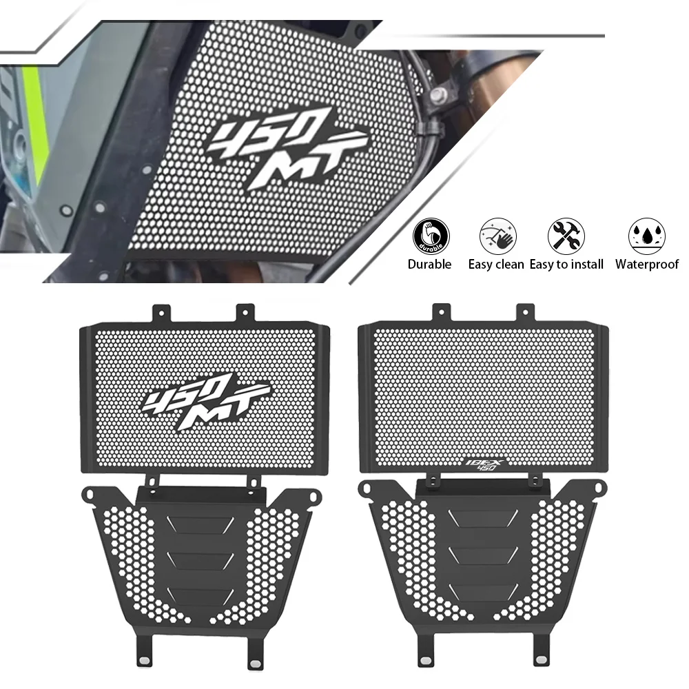 

2024 2025 For CFMOTO Ibex 450 450MT Ibex450 MT450 Radiator Grille Guard 2026 Front Shield Protection Engine Cover Fan Protector