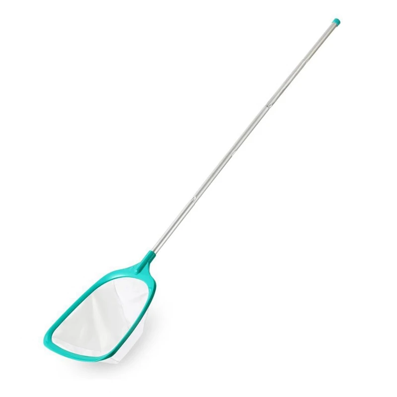 

Pool Cleaning Net, Three-Section Pole, Long Handle Design, Convenient For Pool Cleaning, Removable Leaf Catcher