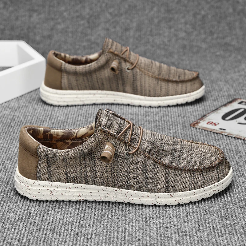 خفيفة الوزن المتأنق أحذية الرجال حذاء قماش رخيصة الصيف Hot البيع تنفس شبكة خصومات عادية دروبشيبينغ أفضل بيع #4