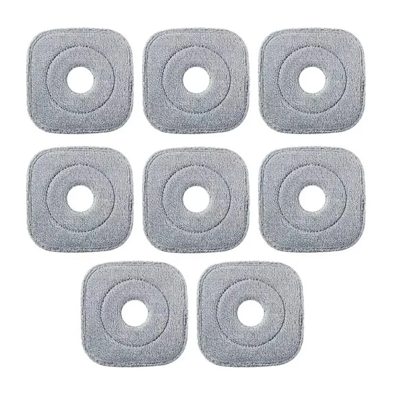 40Pcs A74E Mop Cloth Pads, Replacement Cleaning Cloths for Joybos Automatic Separation Rotating Squeeze Floor Mop