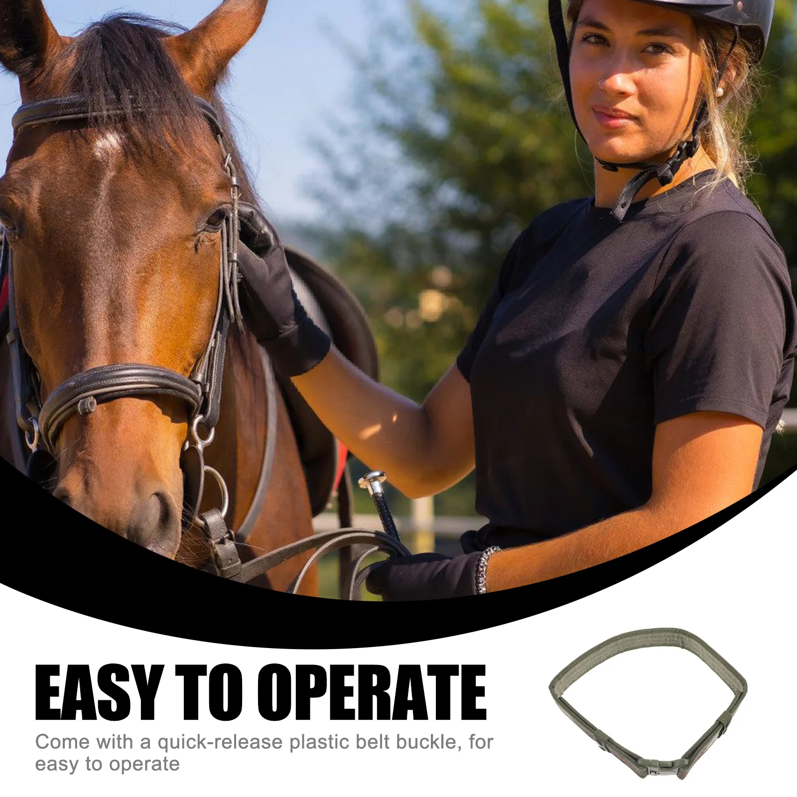 

1Pcs Tactical Belt for Men Quick Release Plastic Buckle Outdoor Sports Riding Hunting Stylish Practical Oxford Cloth Army Green