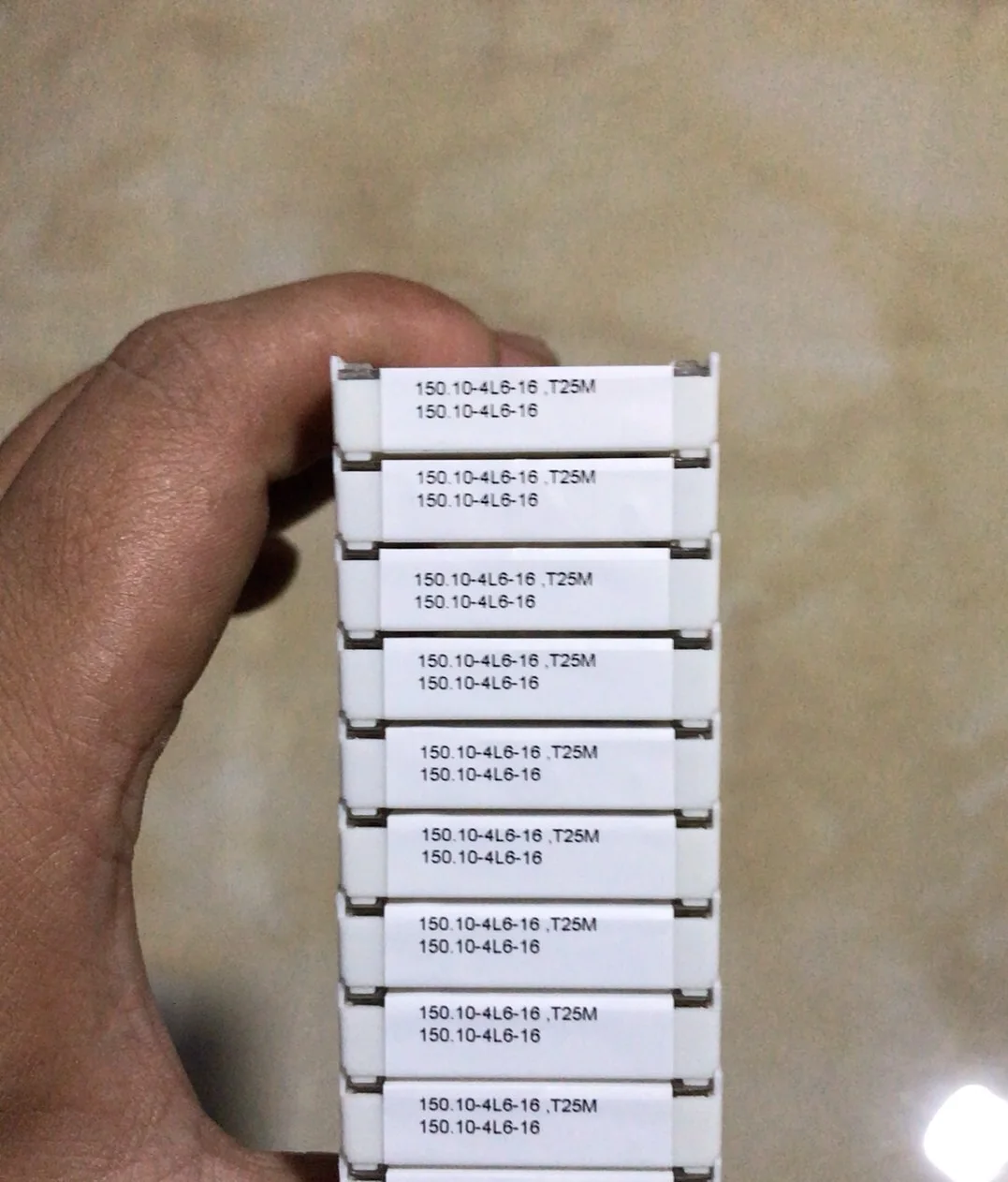 

Hard alloy cutting blades 150.10-3N-12,CP600