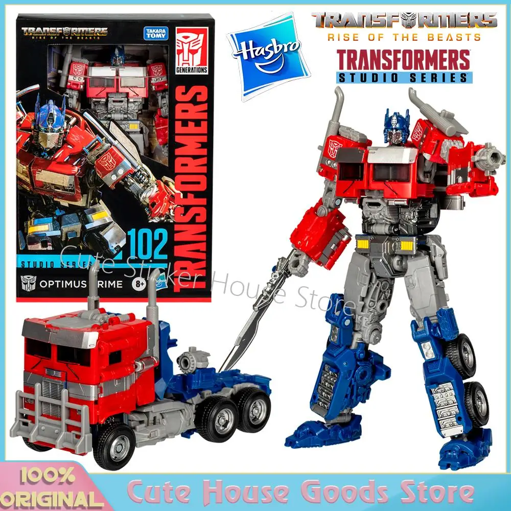 متوفر في المخزون لعبة هاسبرو ستوديو الأصلية من سلسلة فوياجر كلاس ترانسفورمرز: لعبة هدايا شخصيات أوبتيموس برايم