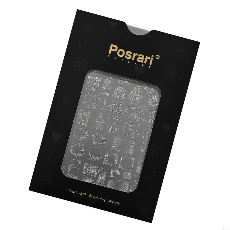  Corrosions Proof Nails Art Stamp Tool for Salon and Home Manicure