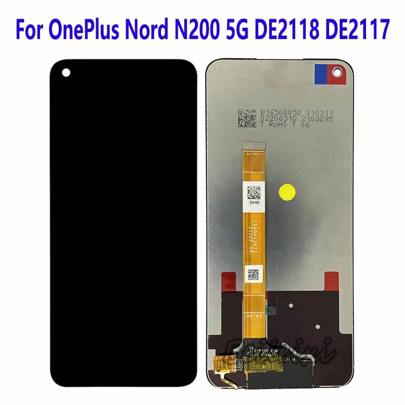 For OnePlus Nord N200 5G DE2118 DE2117 LCD Display Touch Screen Digitizer Assembly Replacement Accessory