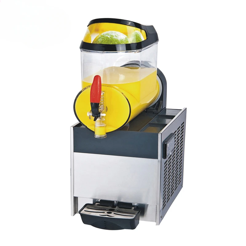 

Automatic Ice Slush Machine Single Tank 10 L Industrial Smoothie Slush Machine