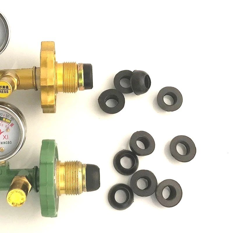 Spitze und flache Dichtungen aus Gummi, Silikon, Dichtscheiben für Flüssiggas- und Wasserrohrverbindungen, universelles Zubehör