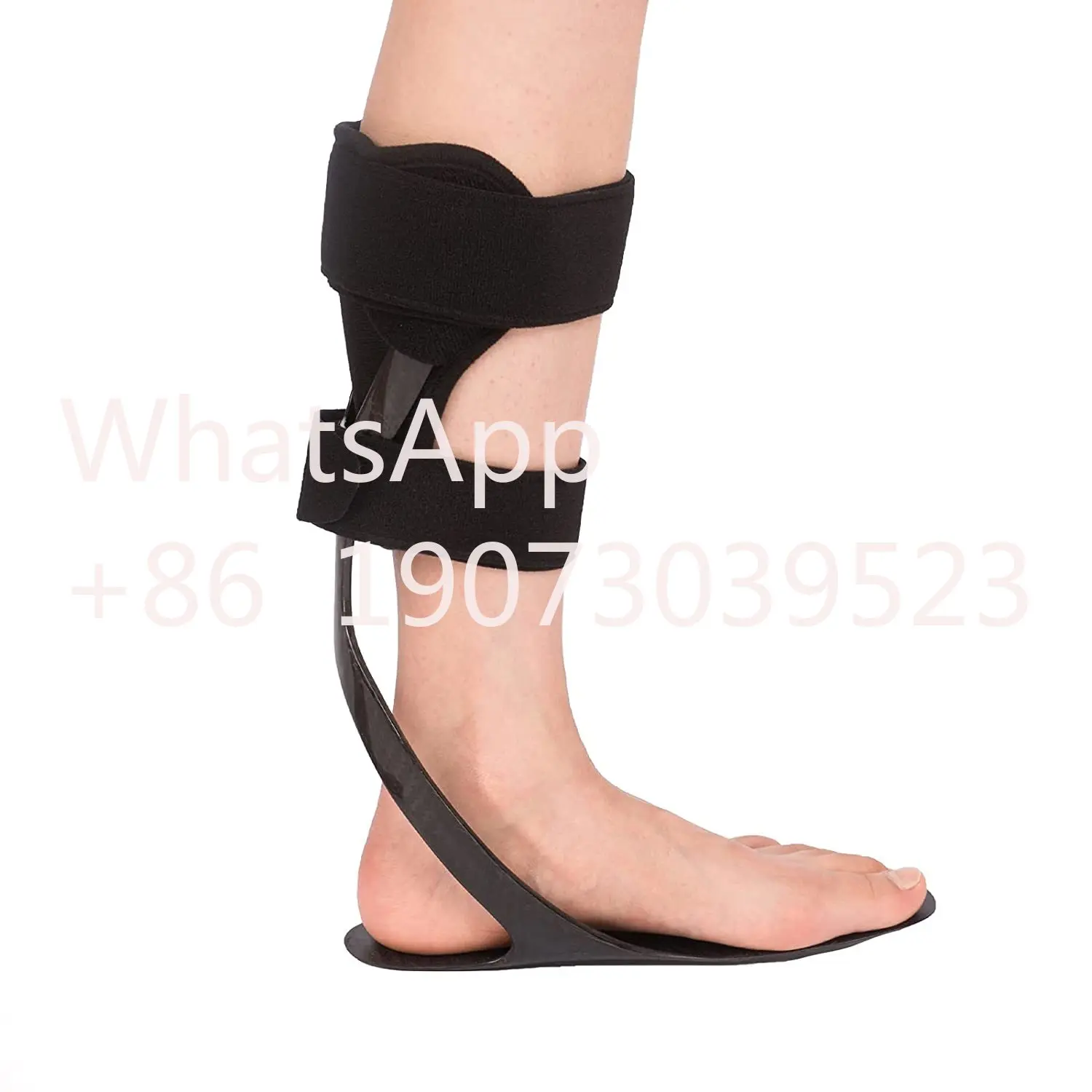 Orthotics Aluminum Fixation Carbon Fiber Ankle Foot Orthosis AFO Foot Drop Brace Support for Men Women Stroke