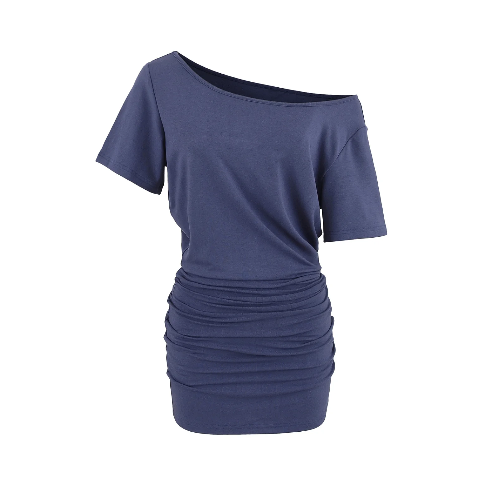 

Sexy Pure Desire ort Sve Bodycon Dr Women's Summer Slimming ort Dr oulder Baring Waist Cinched Silhouette