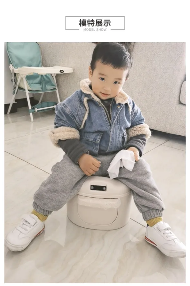 Smart Baby Toilet Boy Splash-Proof Urine Children Toilet Female Throne Drawer Bedpan Stool 1 to 6 Years Old New Product