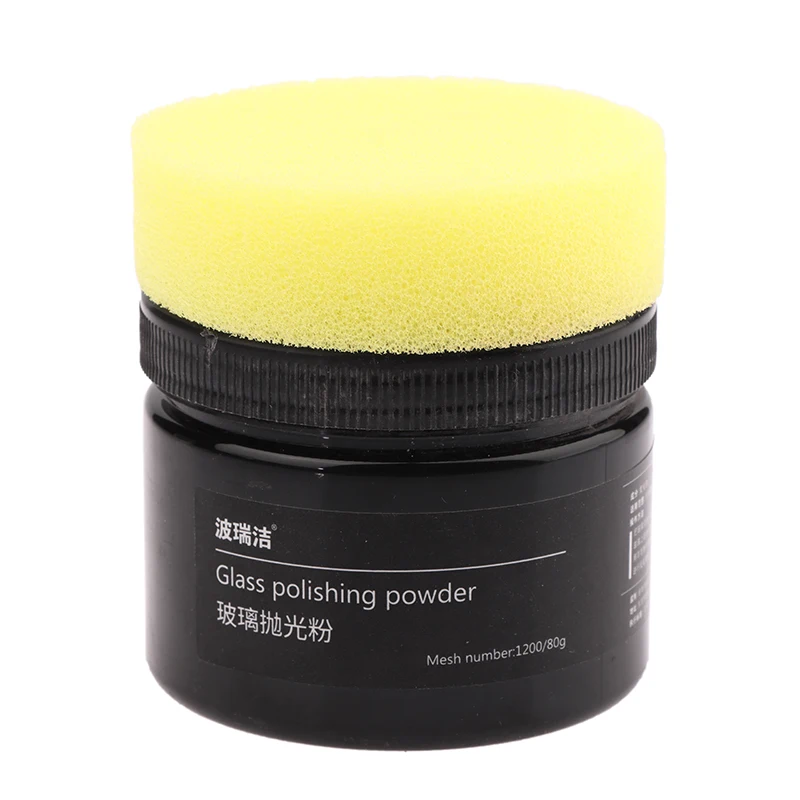 Car Window Polishing Mirrors Powder 80g Glass Polish Cerium Oxide Powder Glass Remove Composite Rare Repair Tool