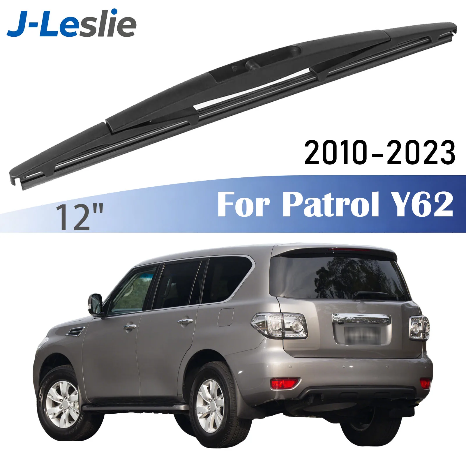 12-Zoll-Heckwischerblatt für Nissan Patrol Y62 2010-2023 Windschutzscheibenwischer Fensterreinigungsbürsten Autozubehör scheibenwischer Hinten Heckwischerarm