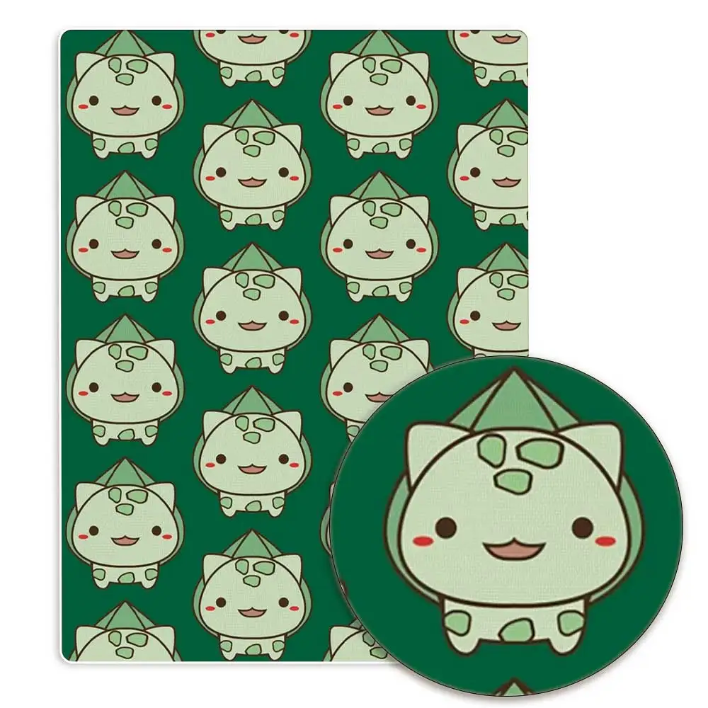Pokemon 100 cotton Cartoon Fabric140*50cm Handmade Sewing Patchwork Quilting Baby Dress Home Sheet Printed Fabric Sewing