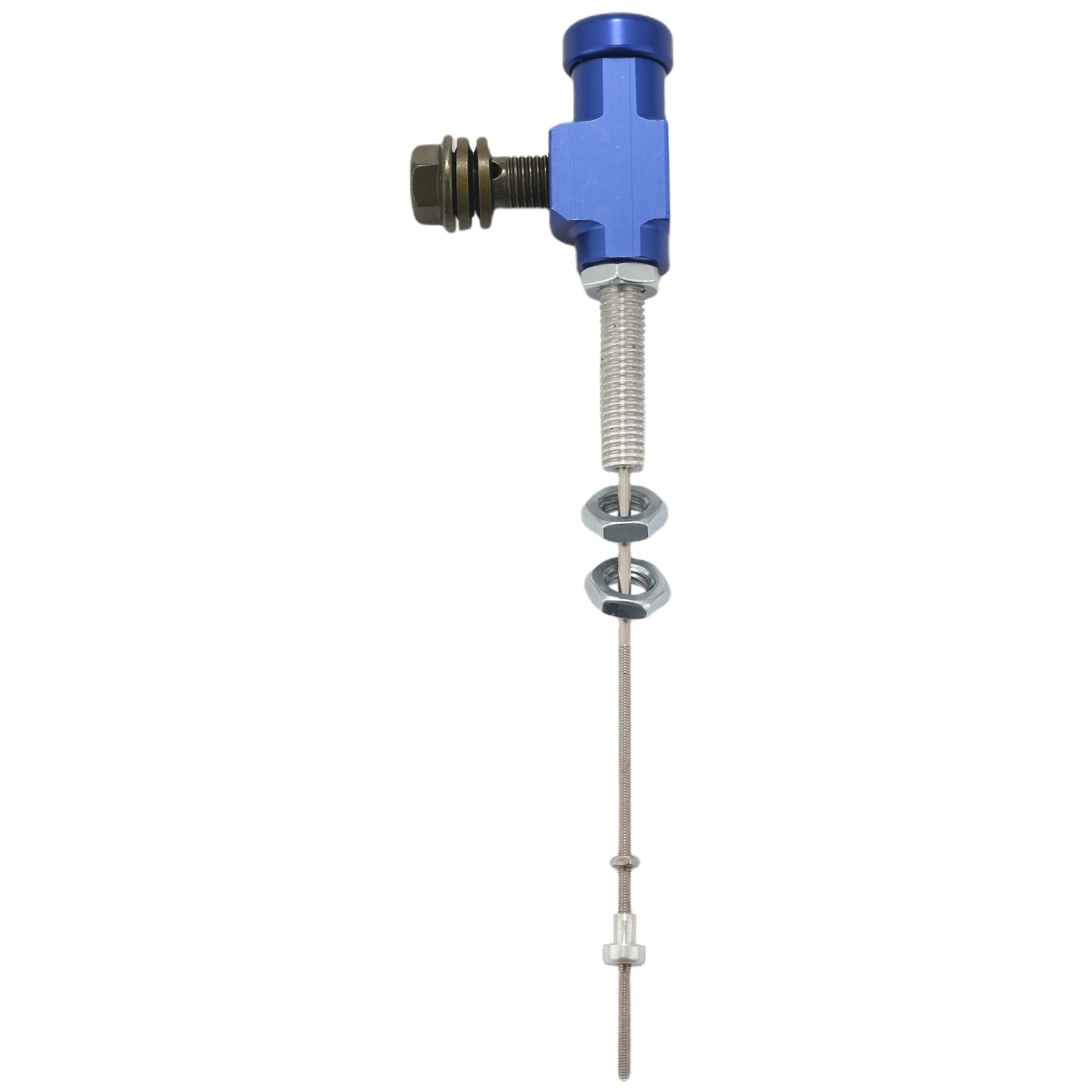 

Motorcycle Hydraulic Clutch Master Cylinder Rod Brake Pump M10x1.25mm Aluminum blue