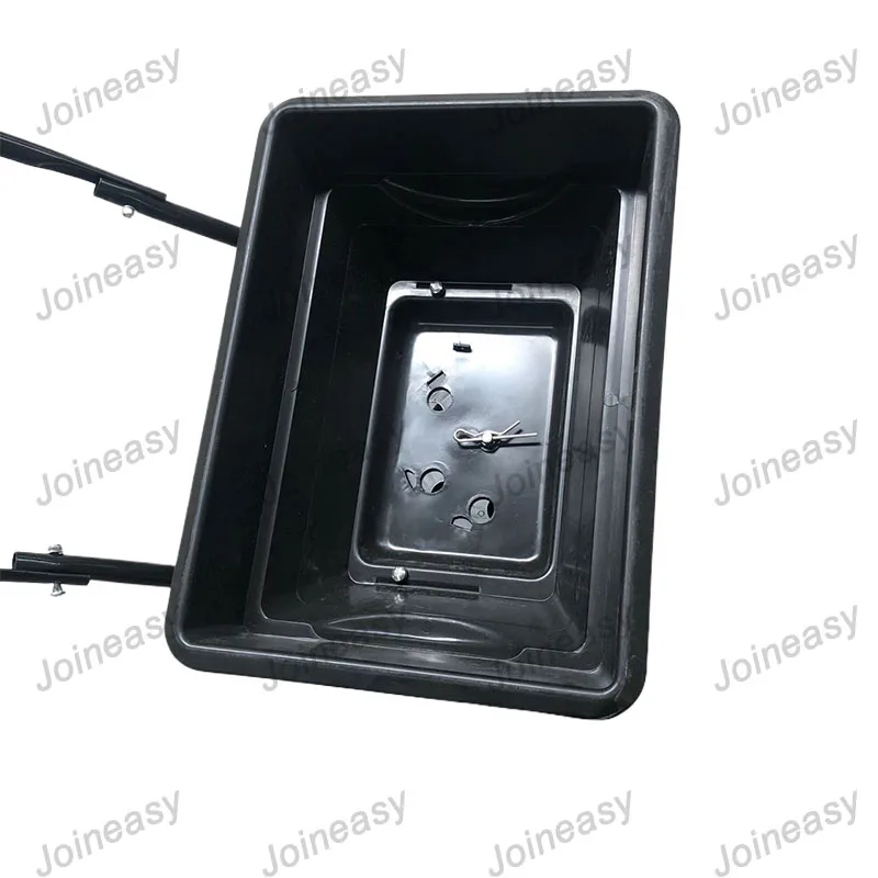 2025Chinese Manufacturer's Manual Hand Fertilizer Spreader for Lawn Farm Seed Spreader with Mould Plastic Modling